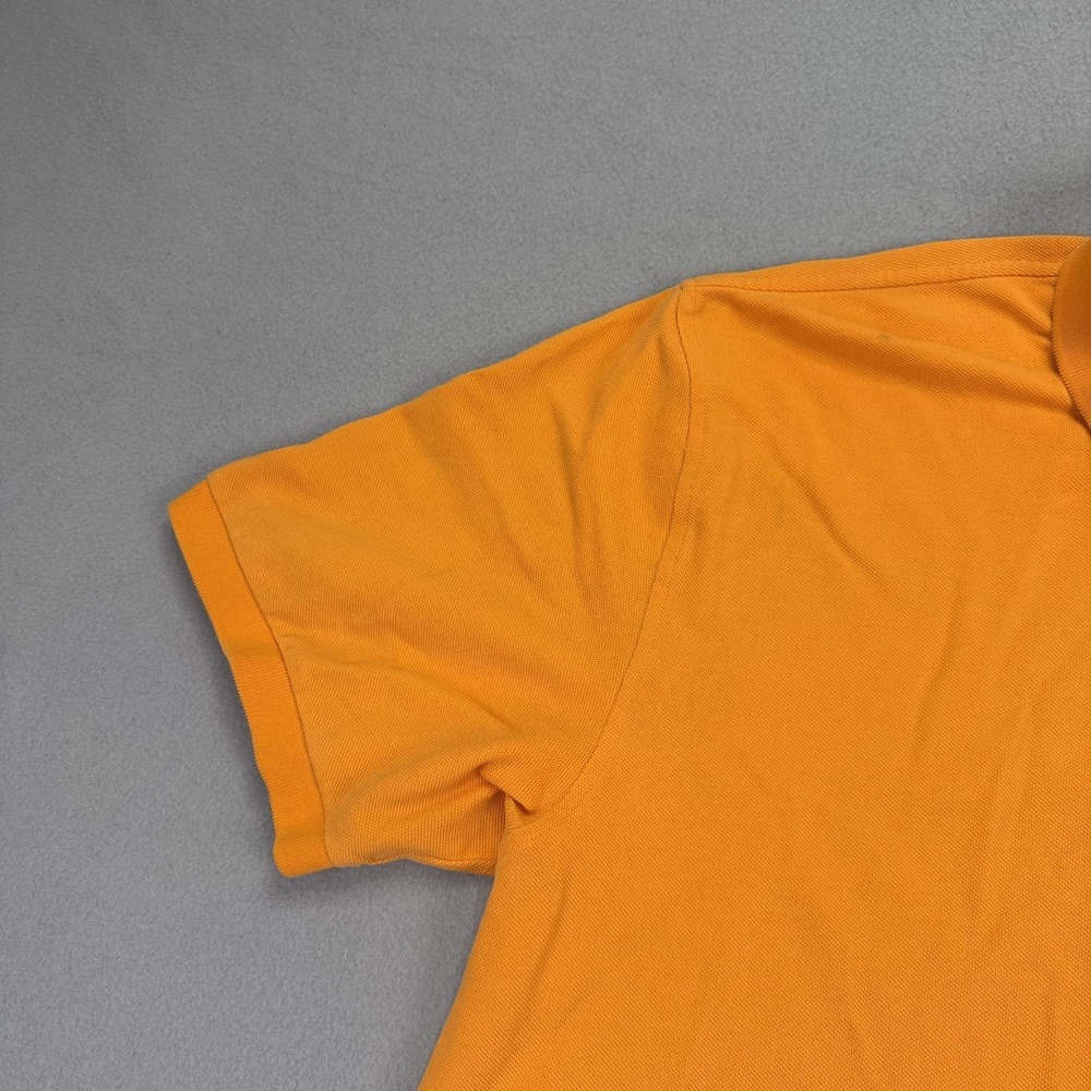 Brooks Brothers Men's Performance Polo Shirt Size XXL Orange 2-Button Cotton - Picture 9 of 16